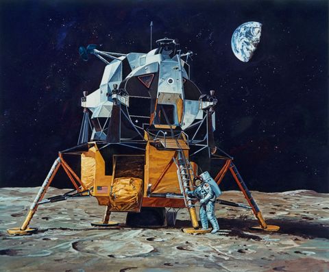ماموریت آپولو ۱۱ ناسا ماه