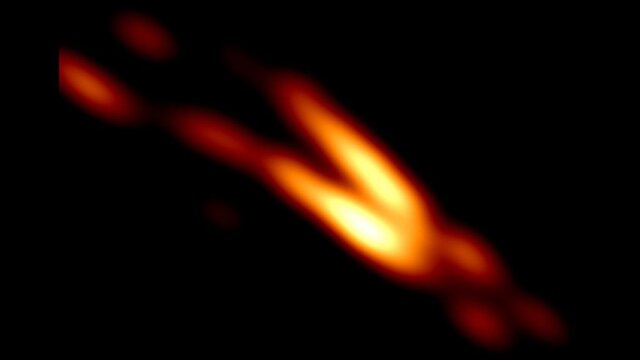 تصاویری از خروج جت پلاسما از مرکز یک سیاه‌چاله با جزئیات بی‌نظیر