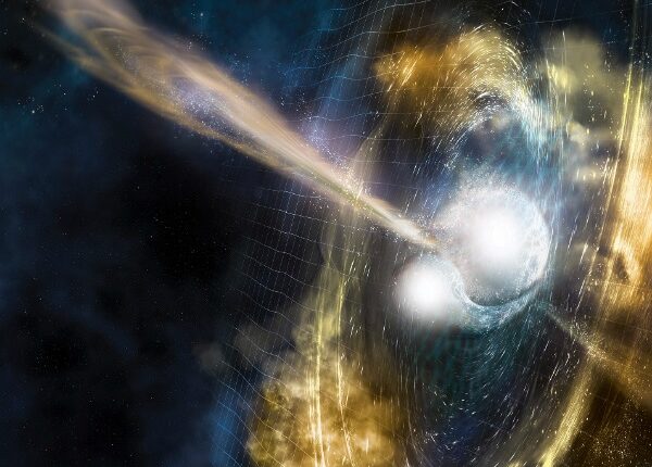 برخورد دو ستاره نوترونی در فضا 100 برابر جرم زمین طلا تولید کرد