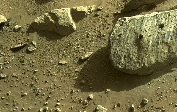 مریخ‌نورد ناسا دومین نمونه سنگ را نیز جمع‌آوری کرد