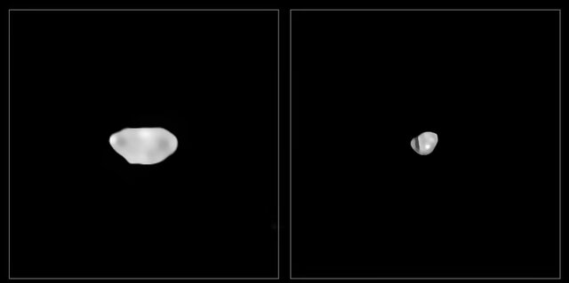 بزرگترین سیارک‌های منظومه شمسی, تصویر بزرگترین سیارک‌های منظومه شمسی