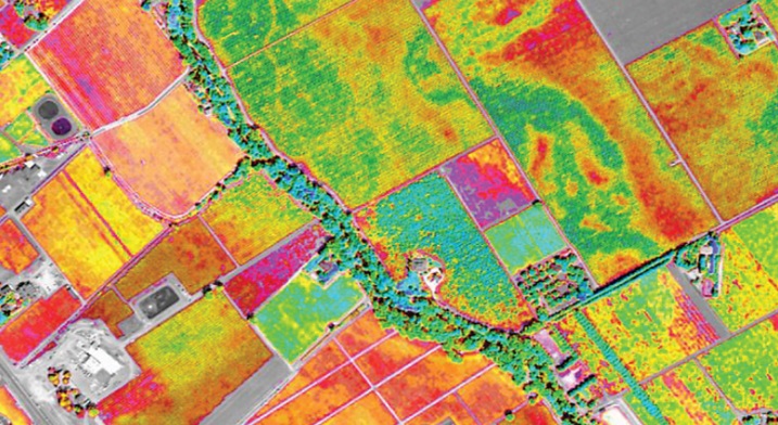 تصاویر ماهواره‌ای در کشاورزی