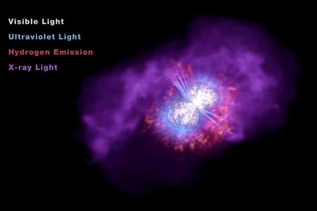 انفجار ستاره سحابی