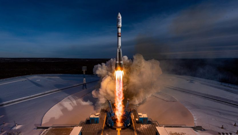 موشک ماهواره بر سایوز روسیه