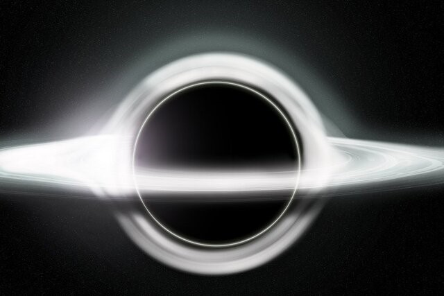 سفیدچاله فضا سیاه‌چاله