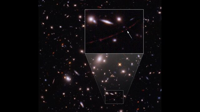 دورترین ستاره در جهان در تصویر تلسکوپ جیمز وب