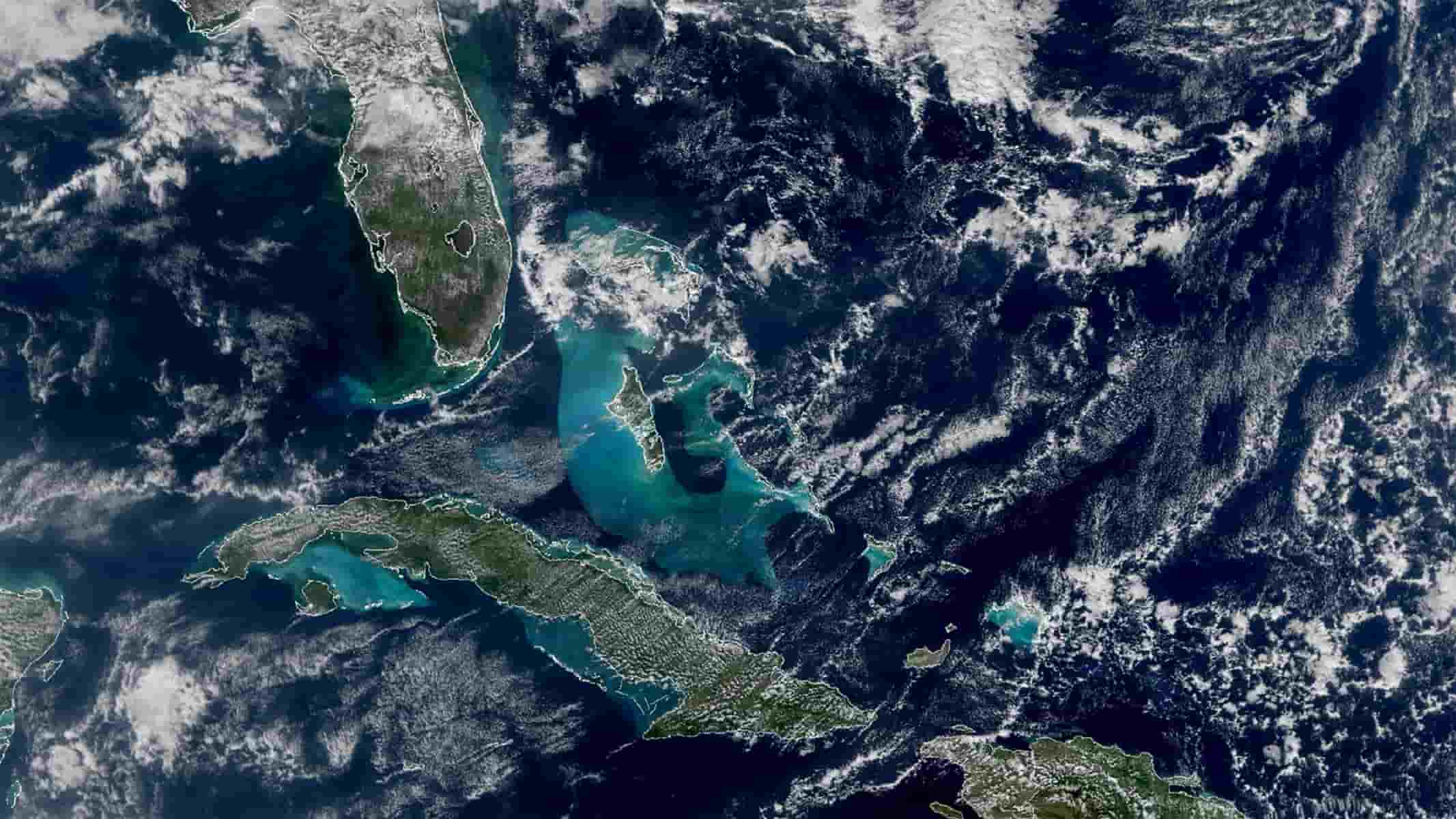 تصویر ماهواره‌ای اقیانوس