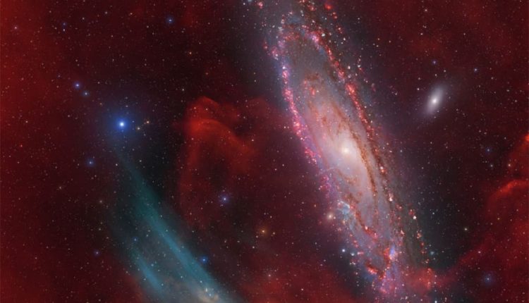 ابرهای آبی کهکشان آندرومدا