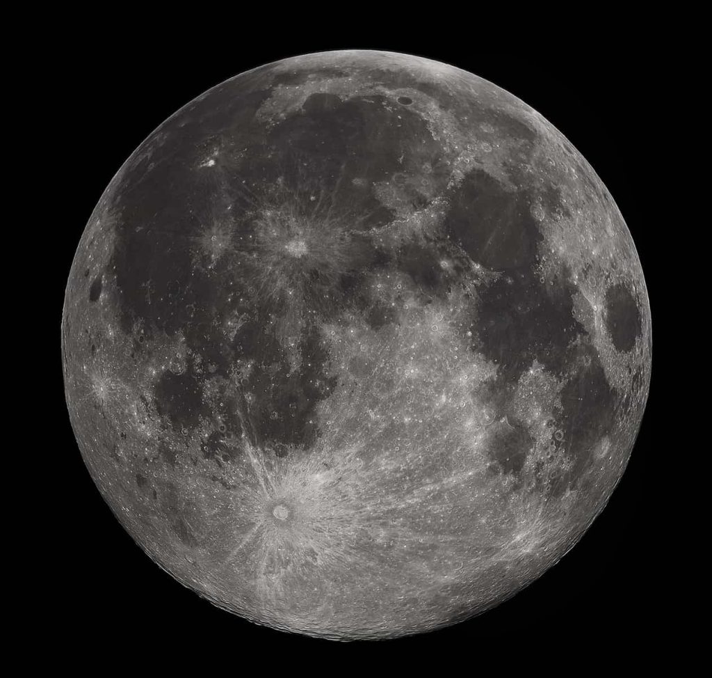 پرجزئیات‌ترین تصاویر ماه از روی زمین