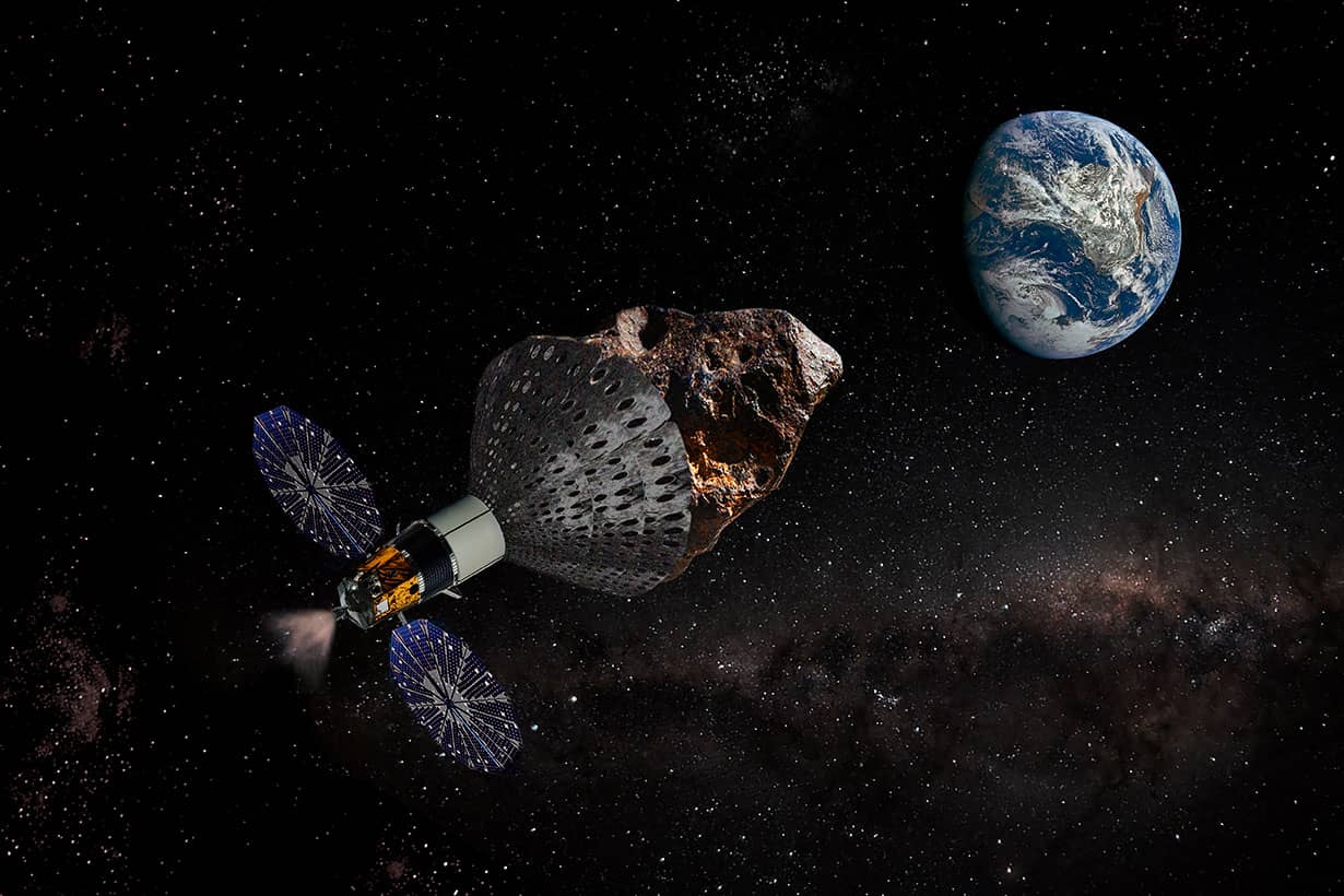 استخراج فلز از سیارک