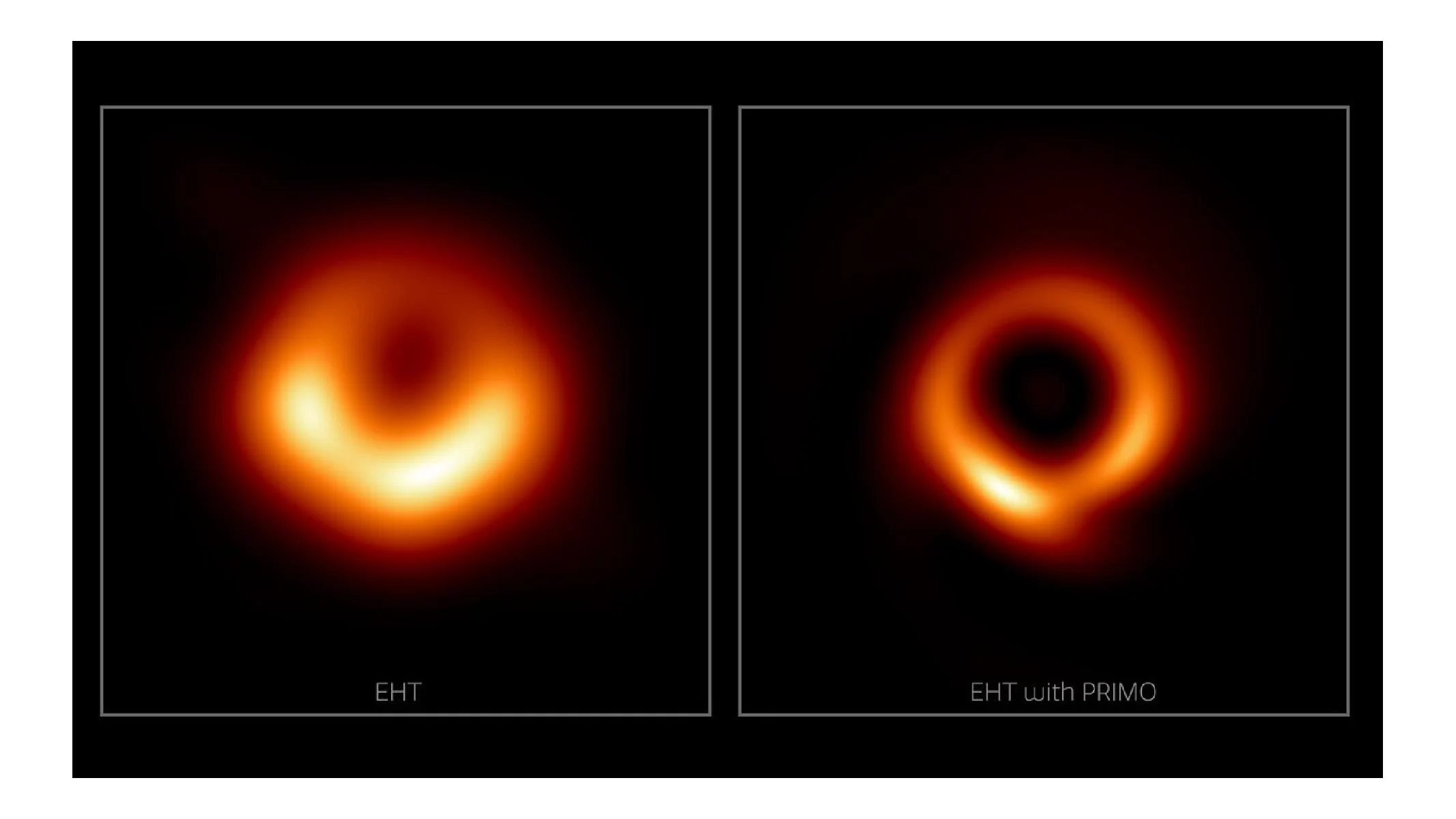 تصویر هوش مصنوعی از سیاهچاله