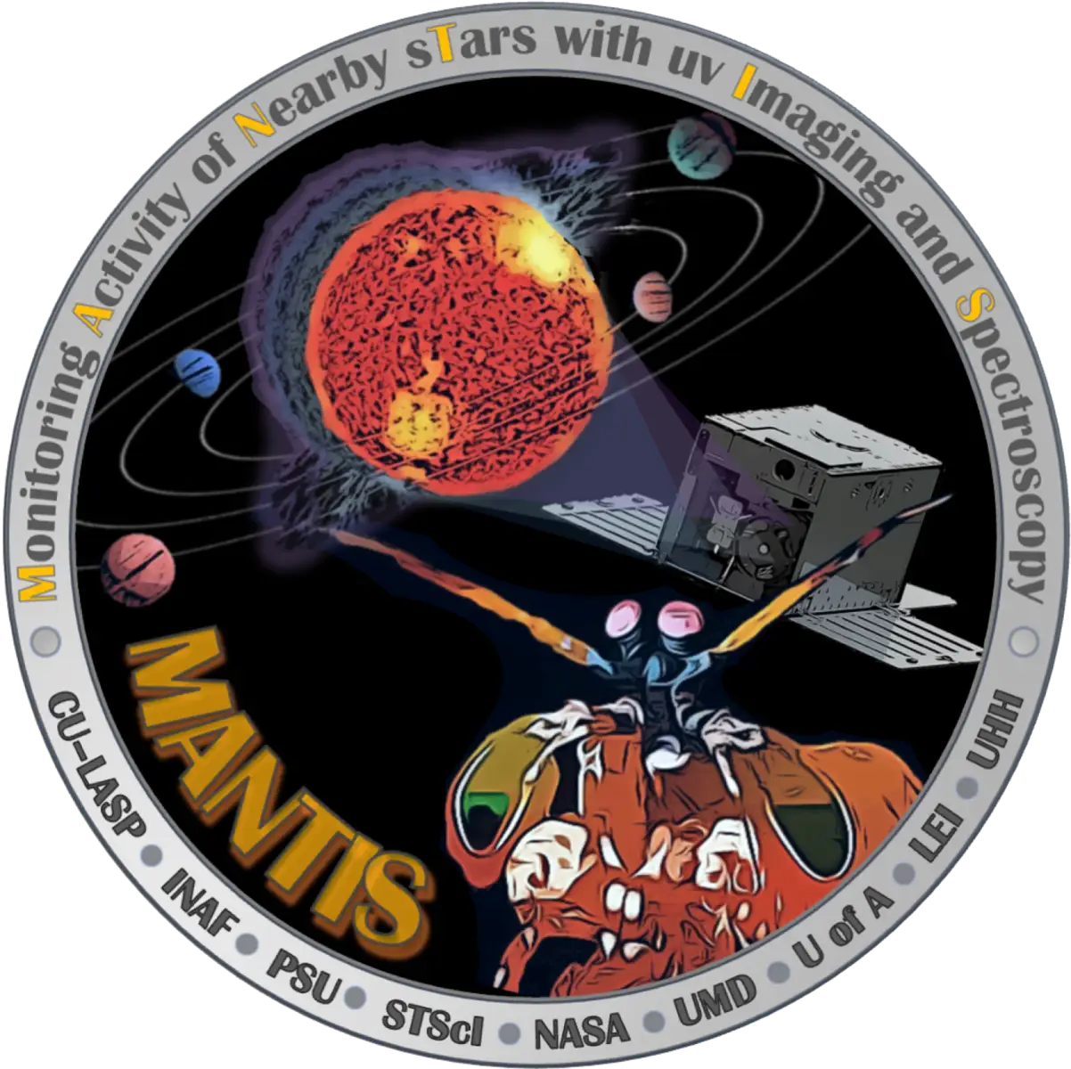 ماموریت منتیس ناسا
