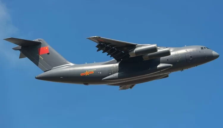 بزرگ‌ترین هواپیمای ترابری نظامی چین