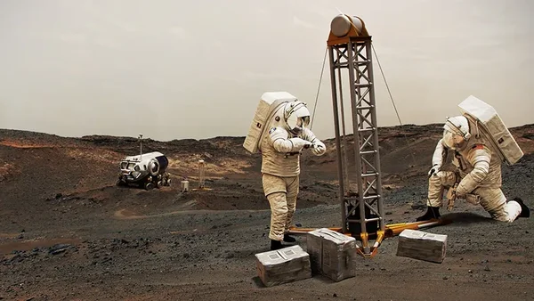 در آینده فضانوردان سوخت خود را از منابع مریخ دریافت می‌کنند