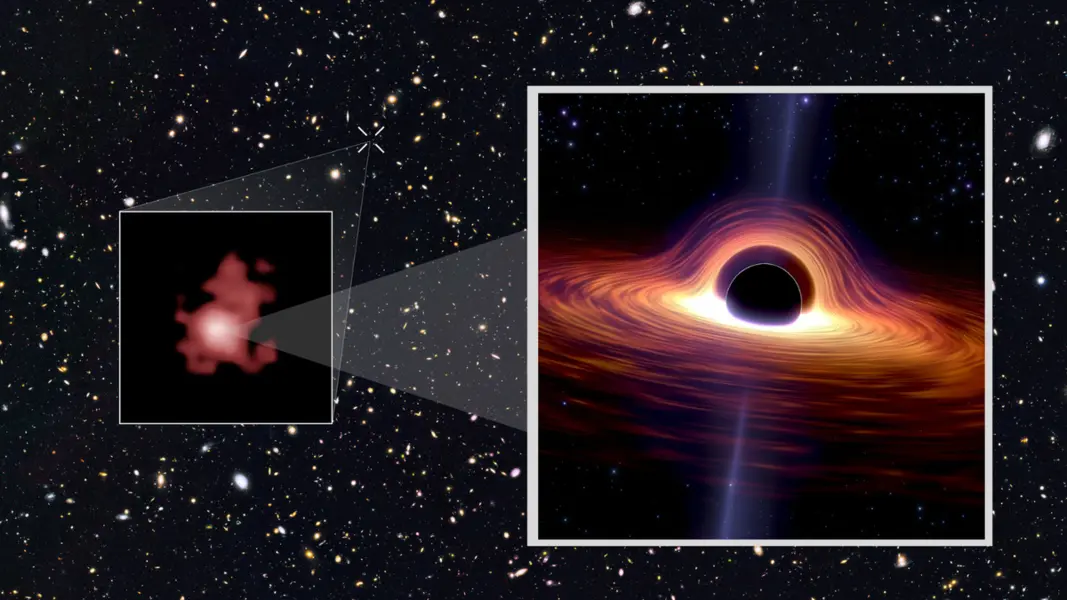 نقش تلسکوپ جیمز وب در درک نحوه شکل‌گیری سیاه چاله‌ها