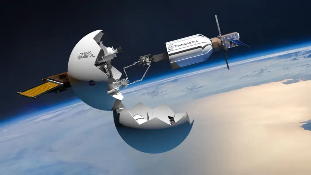 شرکت تینک‌اوربیتال برنامه‌ای جسورانه برای ساخت و تعمیر و نگهداری ماهواره‌ها در فضا
