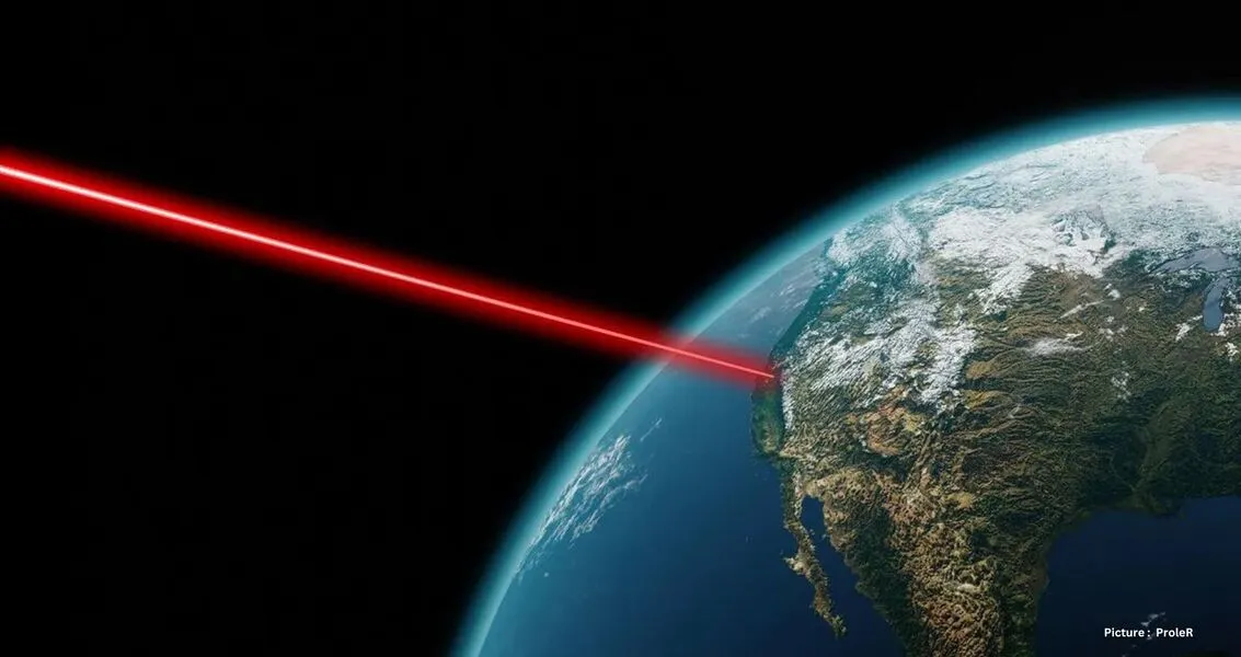 ارتباط موفق لیزری از فاصله ۲۲۶ میلیون کیلومتری