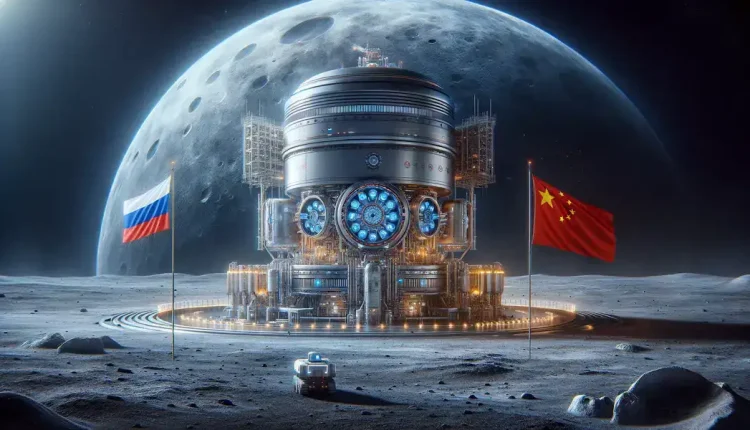 پایگاه اتمی روسیه و چین در ماه
