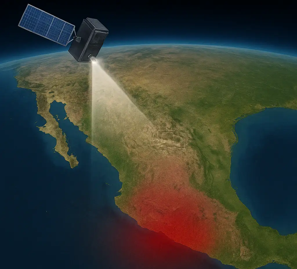ردیابی گورهای مخفی با حسگرهای ماهواره‌ای